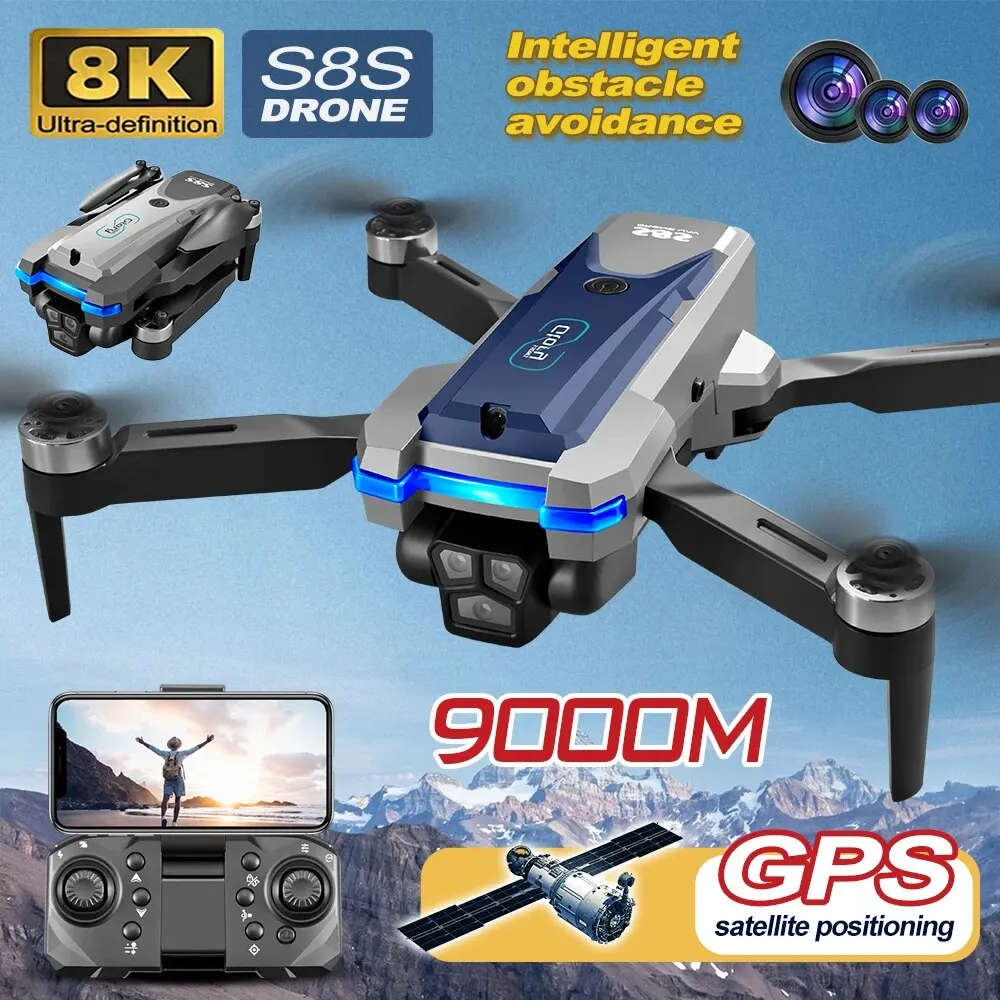Drone Mapping - S8S Drone lipat 5G Wifi 8K