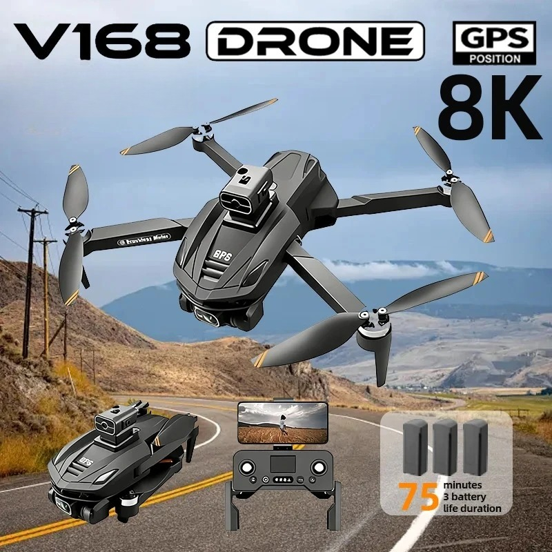 Drone GPS V168 Original Profes - Drone Surveying ulasan dan harga
