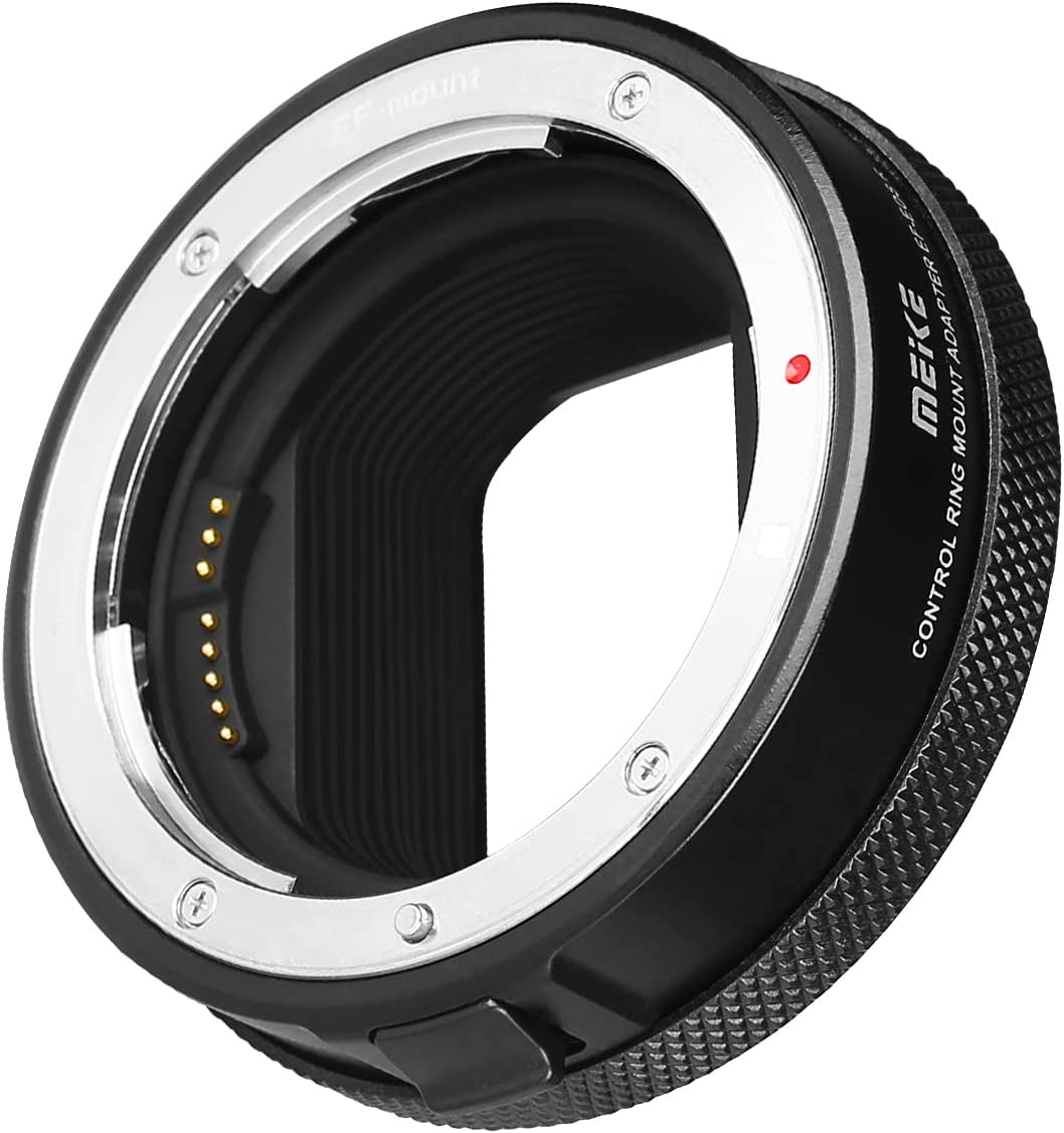 Adaptor Lensa Auto Fokus Meike - Canon Camera Eos R8 ulasan dan harga