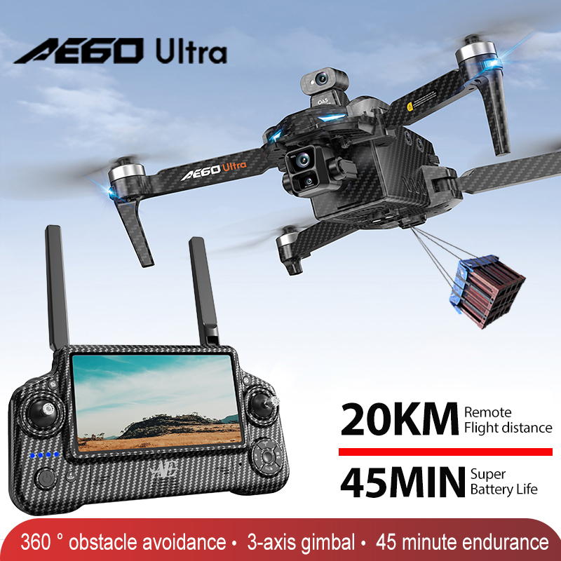 Drone Profesional AE60 GPS Kam - Drone Mapping ulasan dan harga