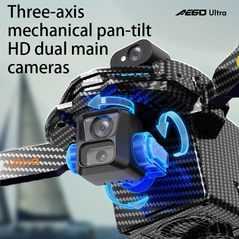 Drone Profesional AE60 GPS Kam - Drone Mapping ulasan dan harga