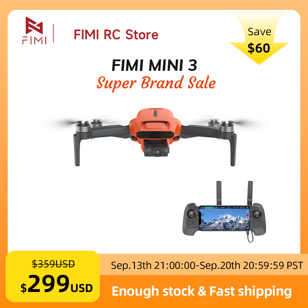 FIMI MINI 3 Drone Kamera 4K 60 - Drone Mapping ulasan dan harga