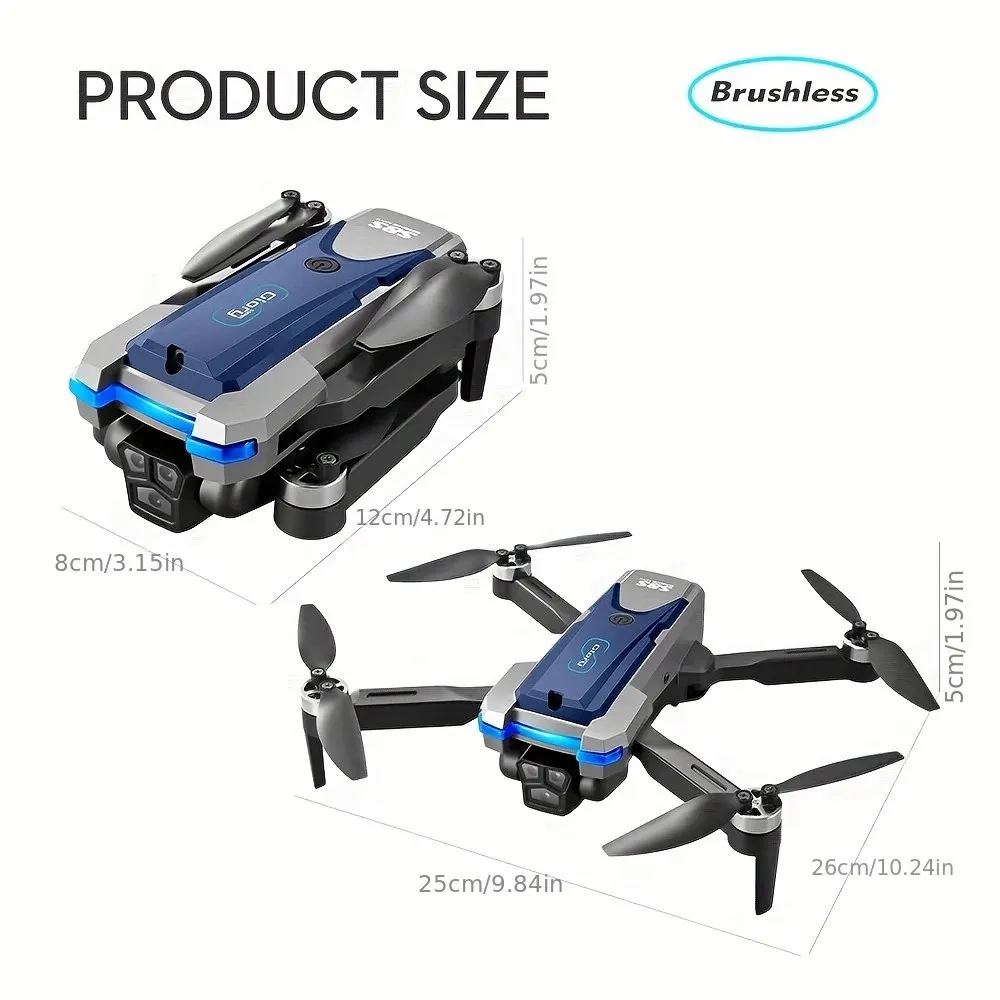 S8S Drone lipat 5G Wifi 8K HD, - Drone Mapping ulasan dan harga