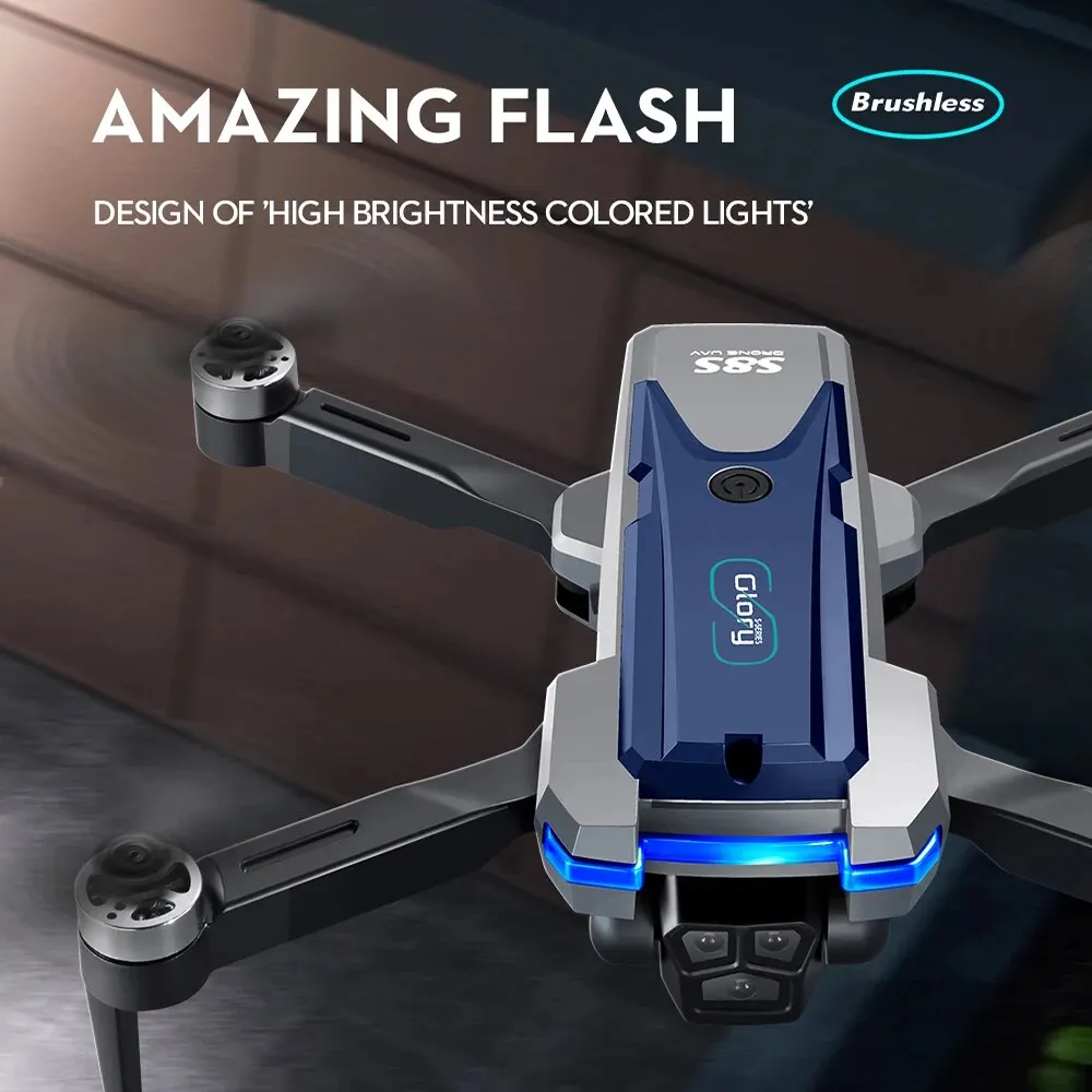 S8S Drone lipat 5G Wifi 8K HD, - Drone Mapping ulasan dan harga